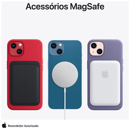 Capa de silicone com MagSafe para iPhone 13 – Rosa-giz - Apple (BR)