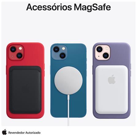 Capa de silicone com MagSafe para iPhone 13 Pro Max – Rosa-giz
