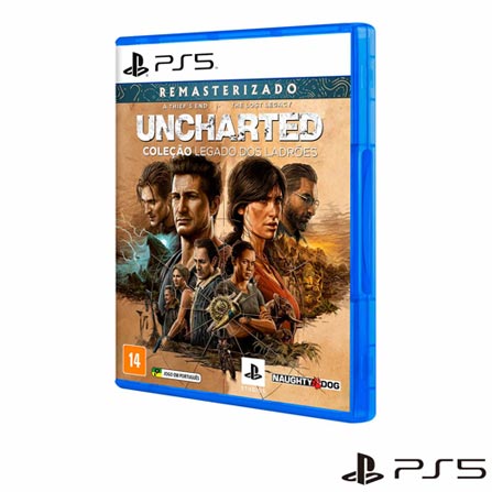 Jogo Uncharted: Coleção Legado dos Ladrões