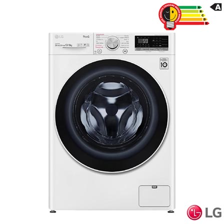 Lava e Seca Smart LG VC4 13kg Branca com 14 Programas de Lavagem - CV5013WC4