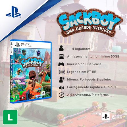 Jogo SackBoy: Uma Grande Aventura Playstation 5 Sumo - Carrefour - Carrefour