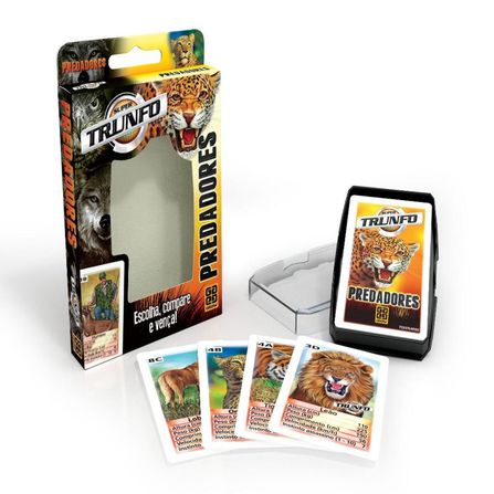 Jogo De Cartas Super Trunfo 32 Cartas Grow Original Temático