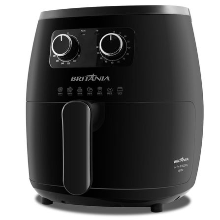 Fritadeira Air Fry Britânia BFR11PG Inox Revestimento Gold 1500W 110v no  Shoptime