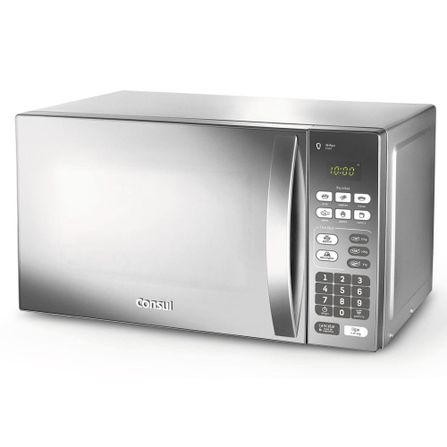 Micro-ondas Consul 20 Litros cor Inox Espelhado com Função Descongelar - CM020BF