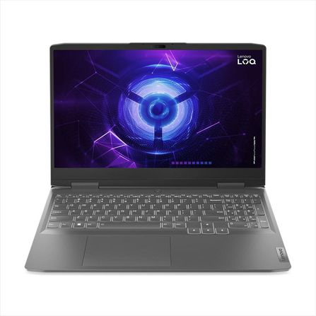 Notebook Gamer Lenovo LOQ Intel Core i5-12450H 8GB 512GB SSD RTX 2050 15.6" FHD Linux 83EUS00200
