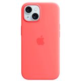 Capa de silicone com MagSafe para iPhone 15 Plus – Goiaba - Apple (BR)