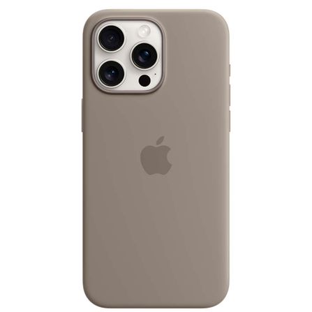 Capa para iPhone 15 Pro Max com MagSafe de Silicone Argila - Apple - MT1Q3ZM/A