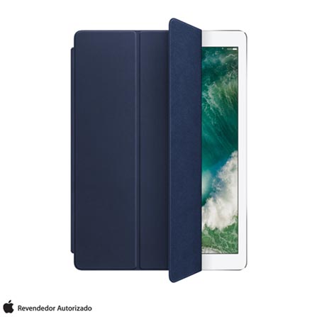 Capa Smart Cover para iPad Pro 12,9” de Couro Azul Meia-Noite - Apple - MPV22ZM/A