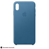 Capa Protetora para iPhone XS Max em Couro Azul Cape Cold - Apple - MTEW2ZM