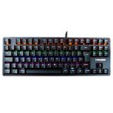 Teclado Gamer Kross Odinson USB Mecânico Preto KE-KG120