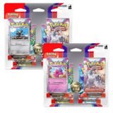 Cartas Pokémon Blister Quadruplo Evoluções em Paldea - Copag