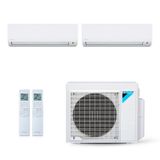 Ar-Condicionado Multi Split Inverter Daikin 28.000 BTUs (1x Evap HW 18.000 + 1x Evap HW 24.000) Quente/Frio