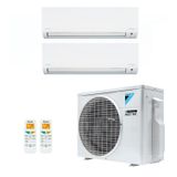 Ar-Condicionado Multi Split Inverter R-32 Daikin 18.000 BTUs (2x Evap HW 9.000) Quente/Frio