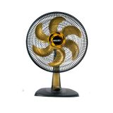 Ventilador de mesa 40cm Mallory TS40+ Preto e Dourado