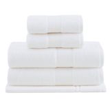 Jogo de Toalha de Banho com 05 Peças Amsterdam Extra Soft Branco - Buddemeyer