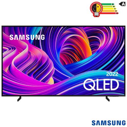 Smart TV 4K Samsung QLED 55" com Processador Quantum Lite, Controle Remoto SolarCell e Wi-Fi - QN55Q60BAGXZD
