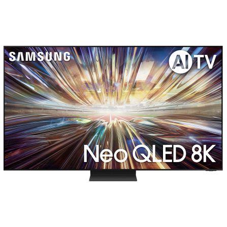 Imagem Smart TV Samsung AI Big 85" Polegadas Neo QLED 8K 85QN800D 2024, Processador com AI, Upscaling 8K AI e Mini LED