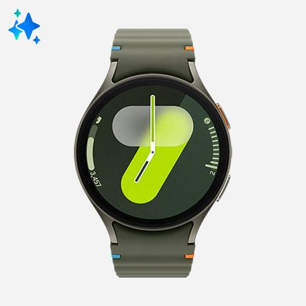 Imagem Galaxy Watch 7 LTE 40mm Samsung Verde com 1,31", 4G e 32GB