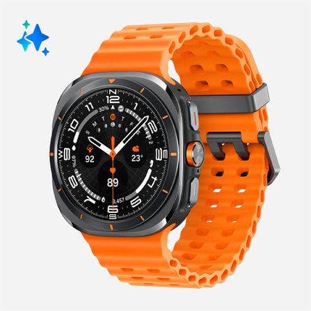 Imagem Galaxy Watch Ultra LTE 47mm Titânio Cinza com 1,47", 4G e 32GB