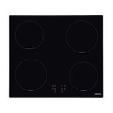 Cooktop por Indução Tramontina Square Basic 4EI 60 em Vitrocerâmico e 04 Bocas, 09 Níveis de Potência Preto - 94751022